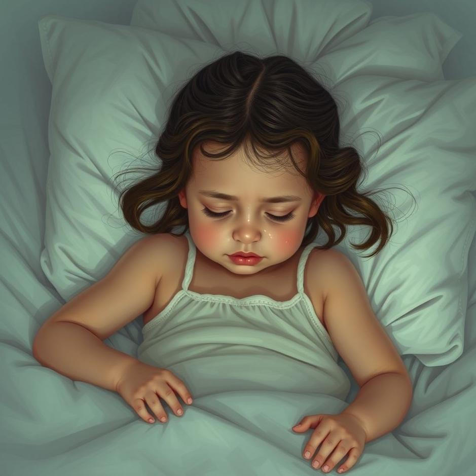 Dream : Your daughter sweating in a dream