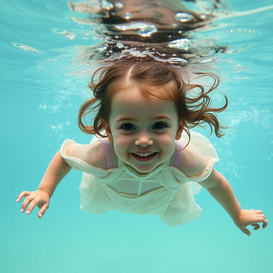 Dream : Your daughter swimming in your dream