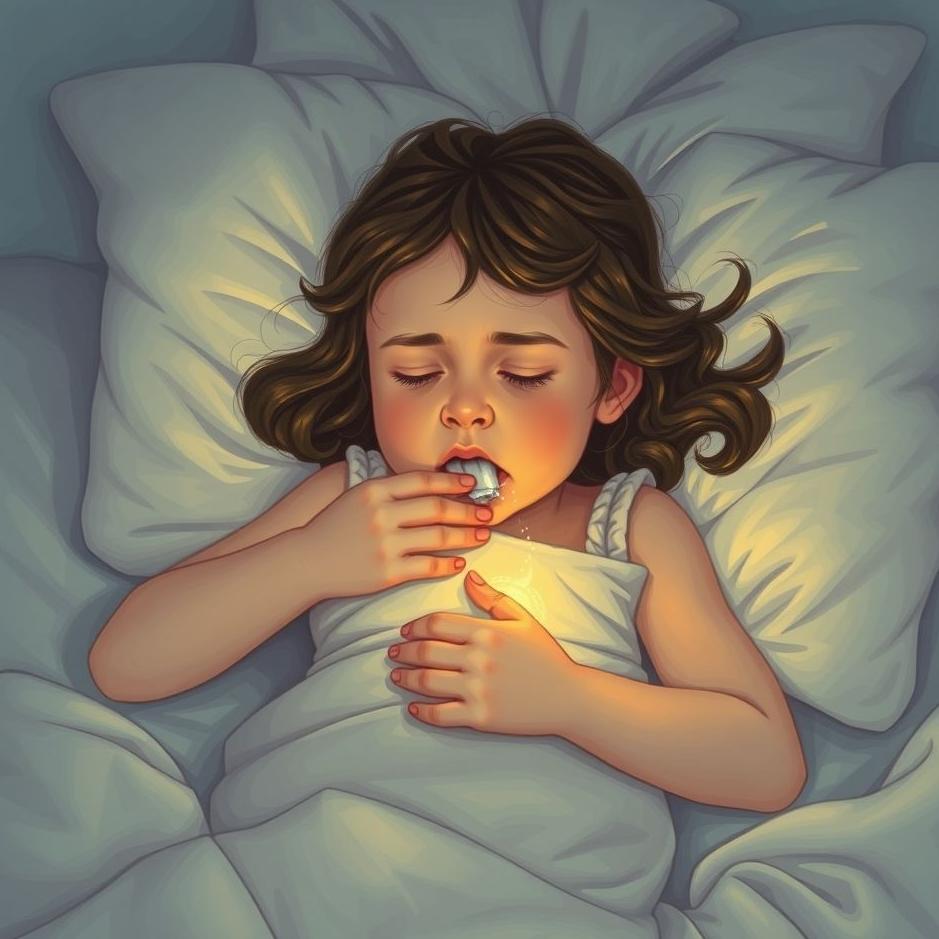 Dream : Your daughter vomiting in a dream