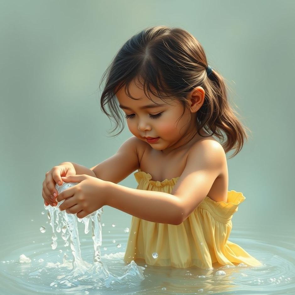 Dream : Your daughter washing in a dream