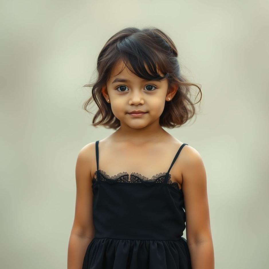 Dream : Your daughter wearing a black dress in a dream