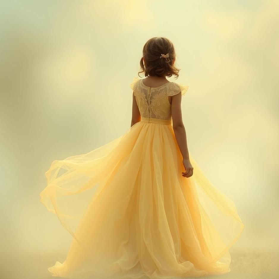 Dream : Your daughter wearing a long dress in a dream