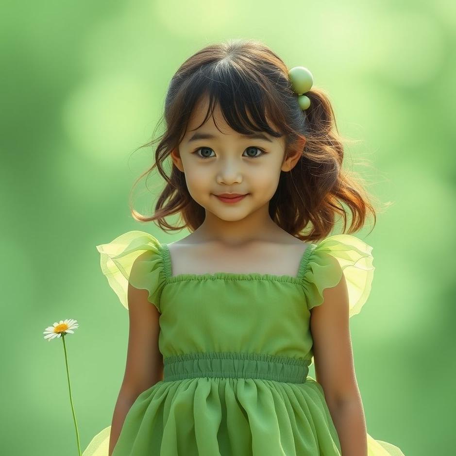 Dream : Your daughter wearing green in your dream