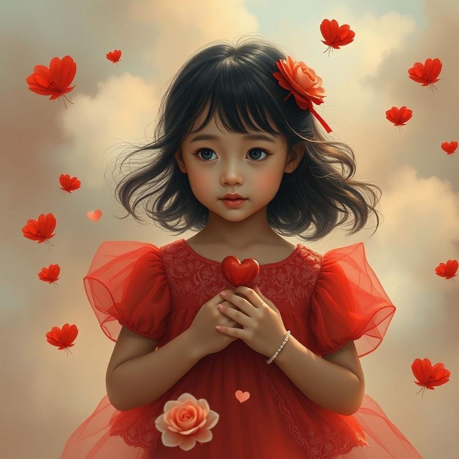 Dream : Your daughter wearing red in your dream