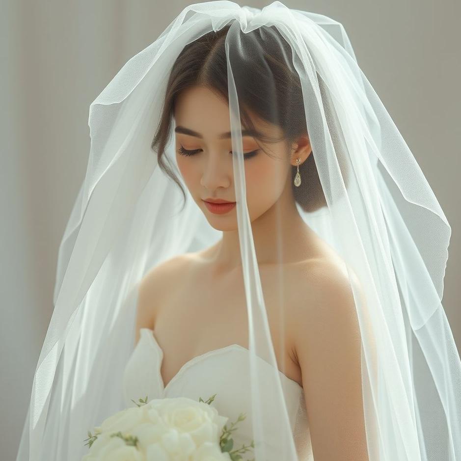 Dream : Your daughter with a veil in your dream