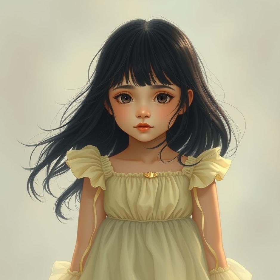 Dream : Your daughter with black hair in your dream