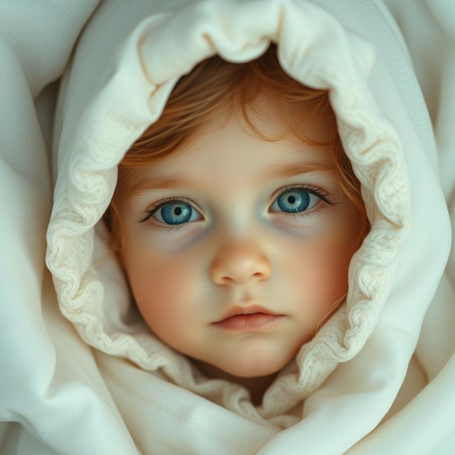 Dream : Your daughter with blue eyes in your dream