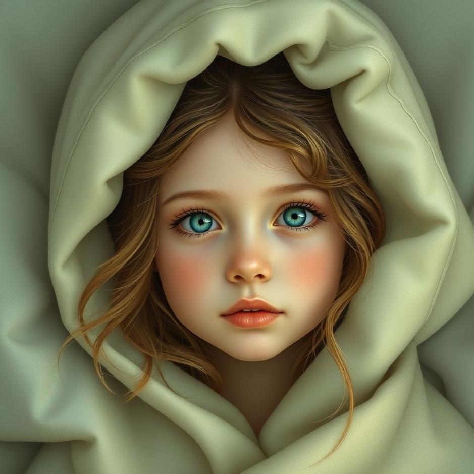 Dream : Your daughter with green eyes in your dream