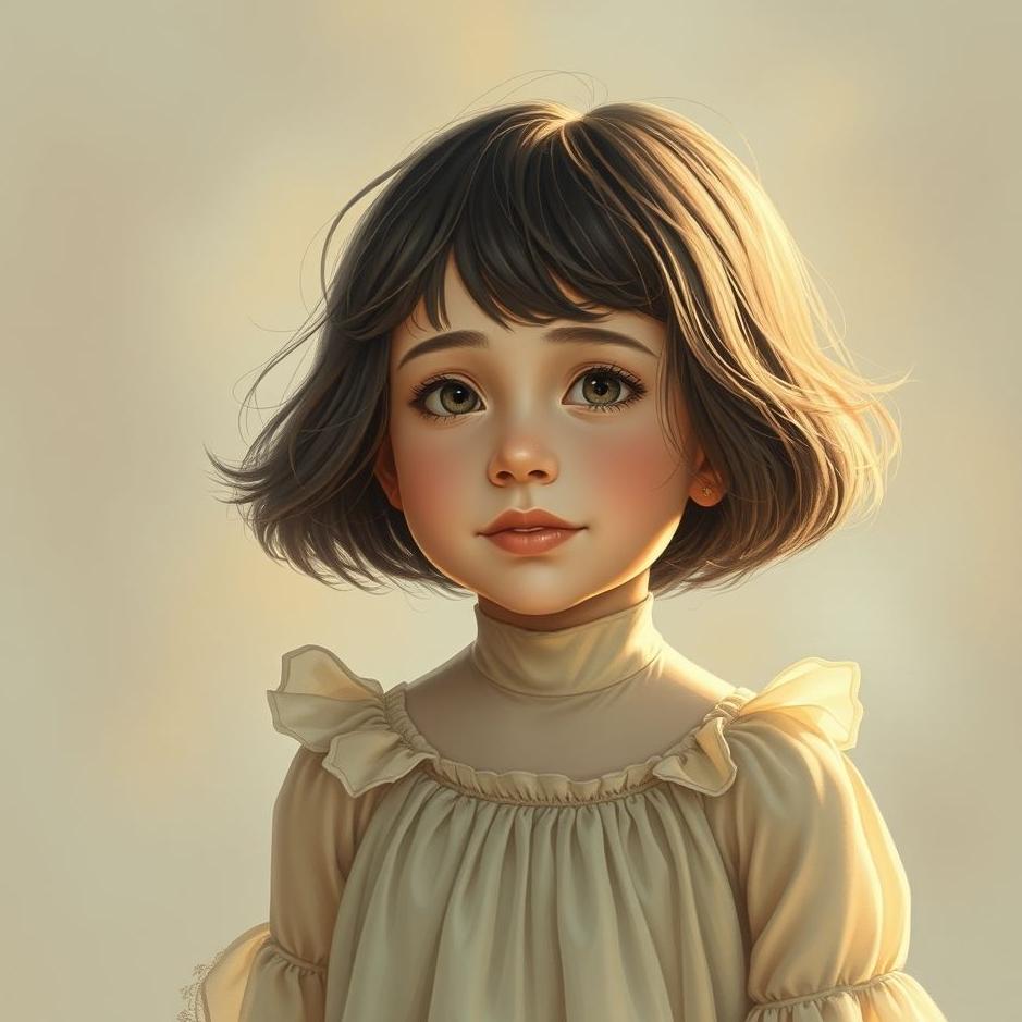 Dream : Your daughter with short hair in your dream