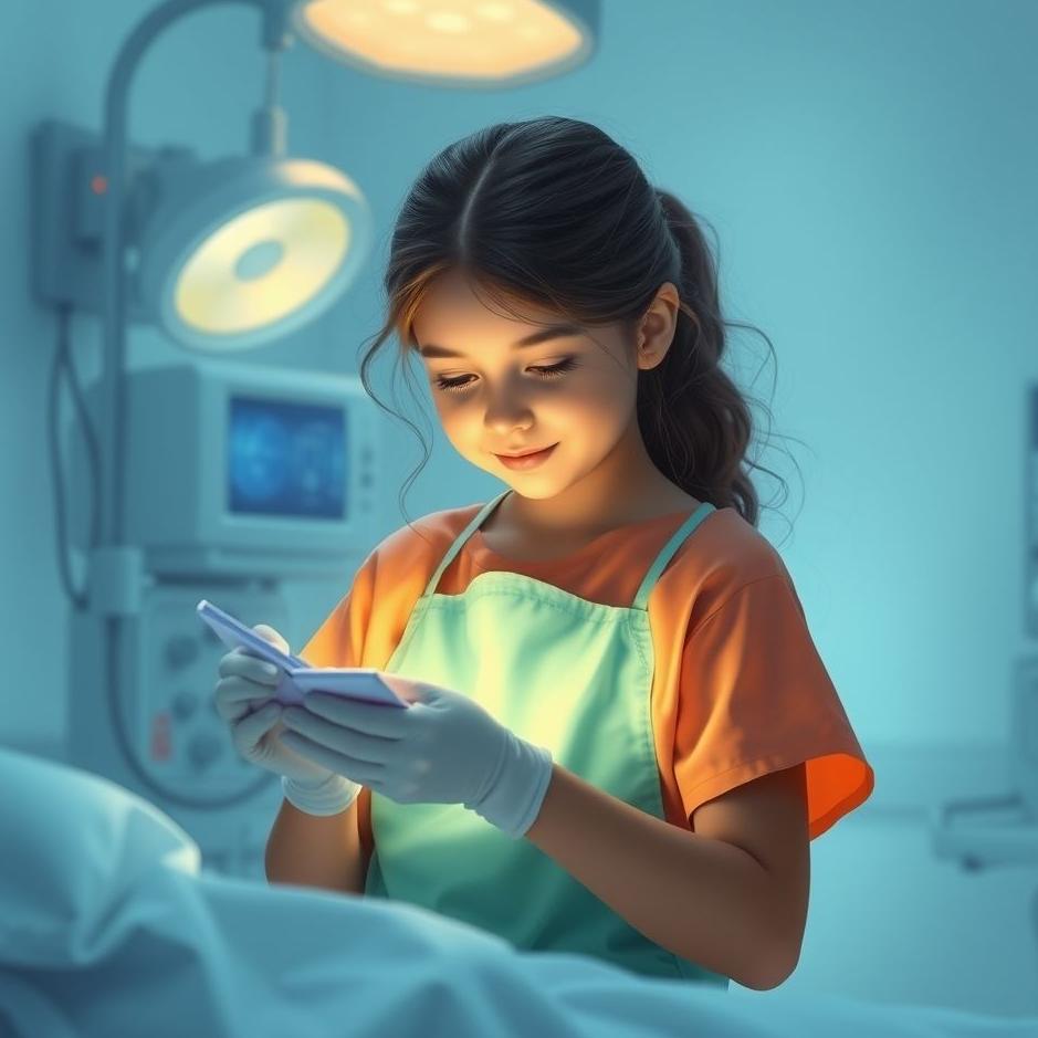 Dream : Your daughter working in a hospital in a dream