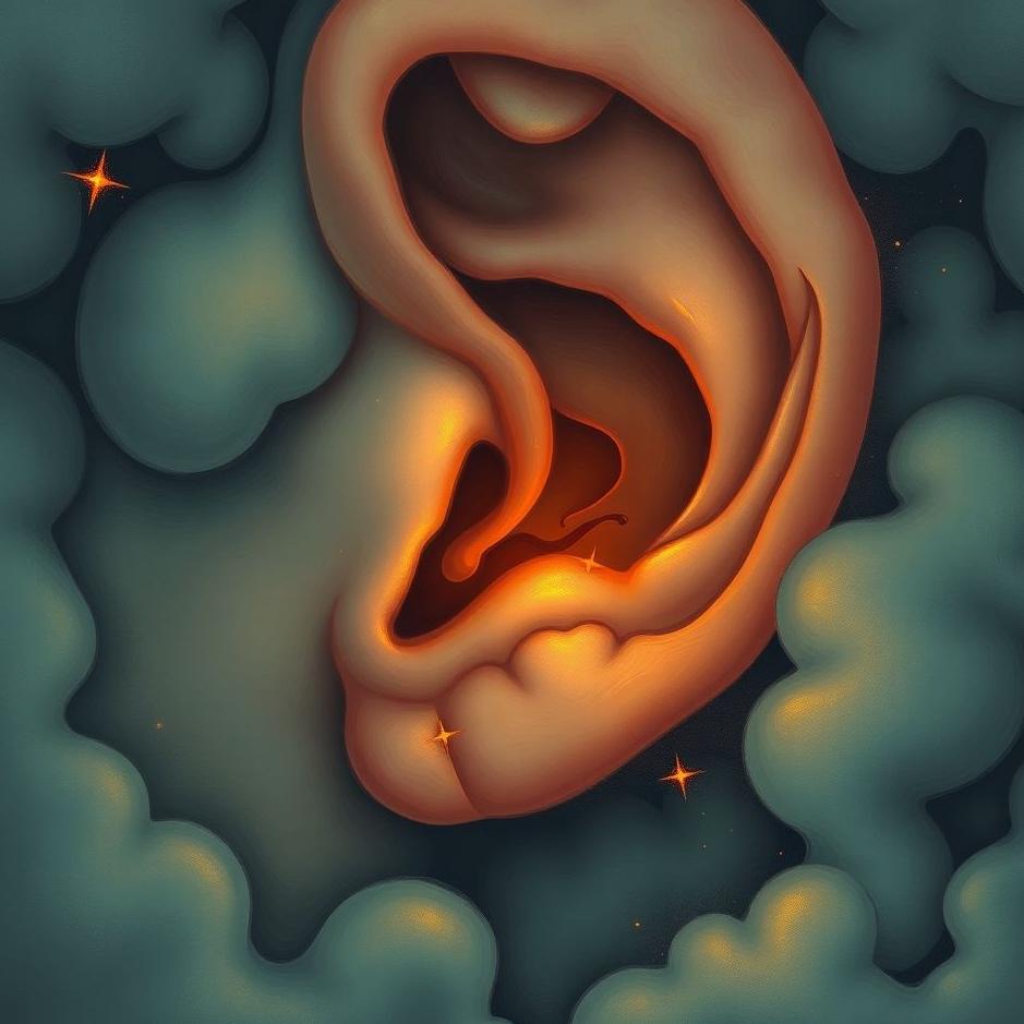 Dream : Your ear bitten in a dream