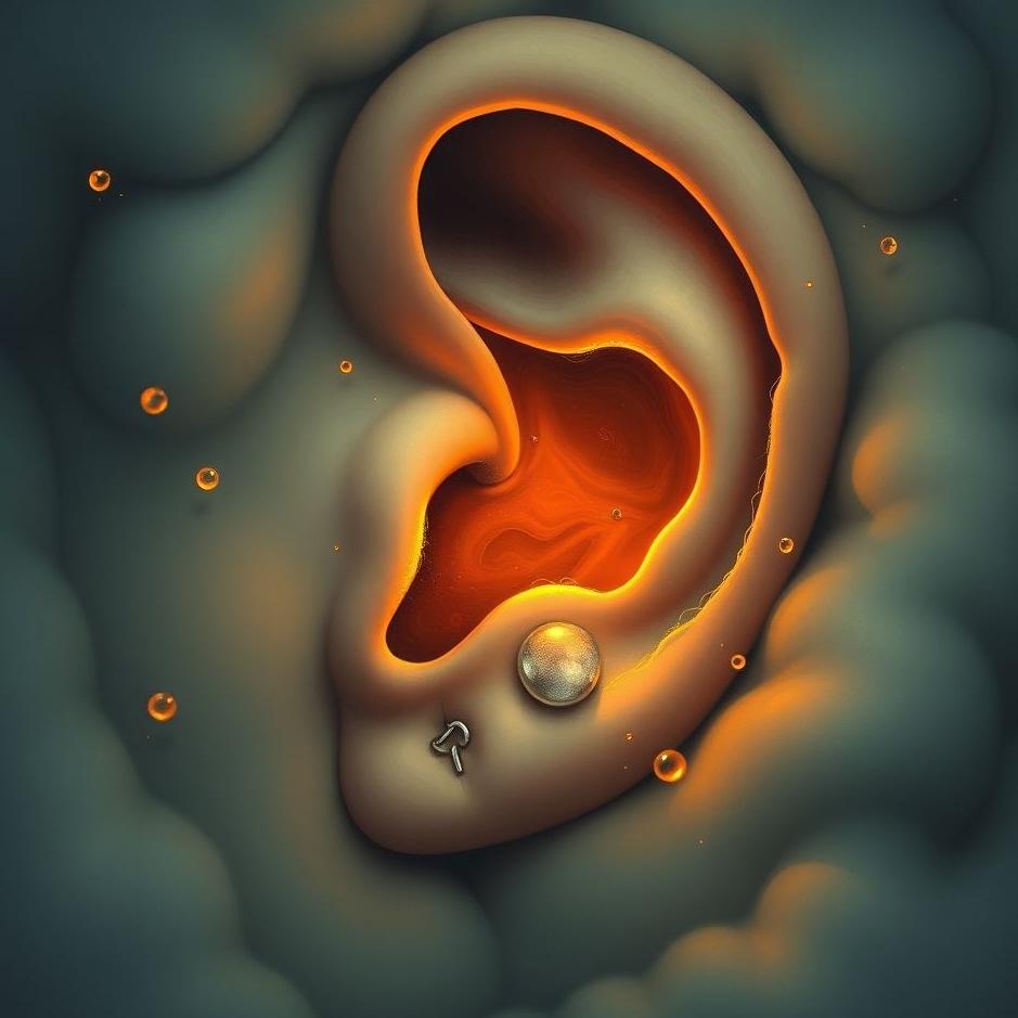 Dream : Your ear cracked in a dream