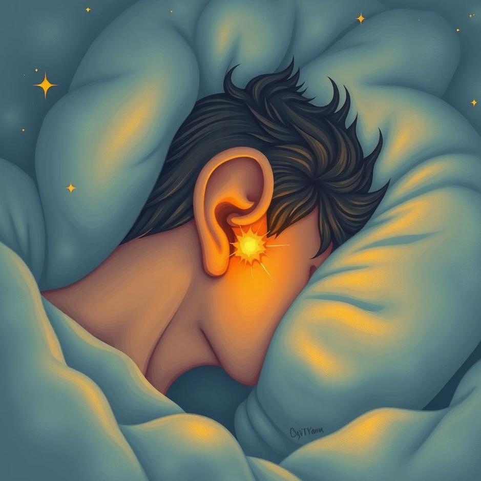 Dream : Your ear hurting in a dream
