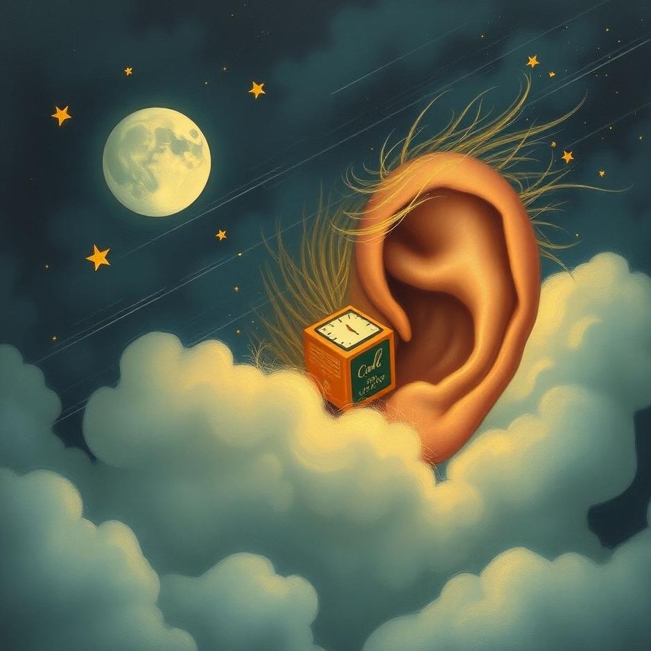 Dream : Your ear pricked up in a dream