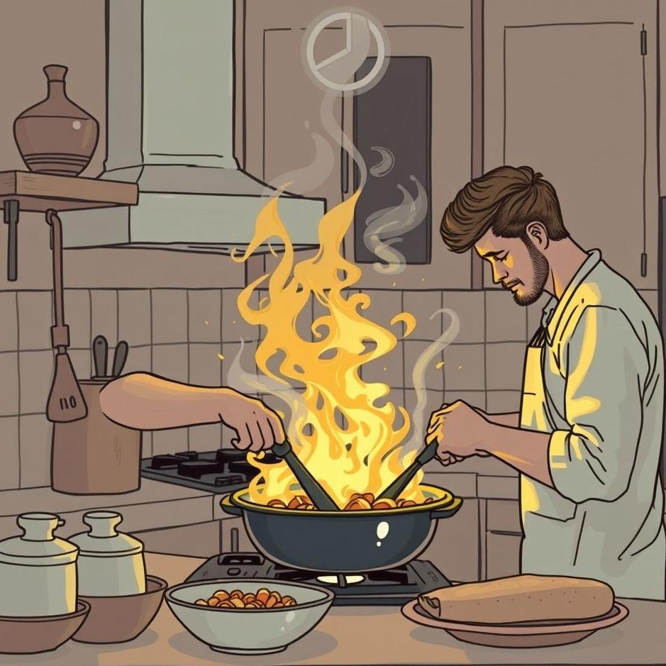 Dream Dictionary : Your ex-boyfriend cooking in a dream