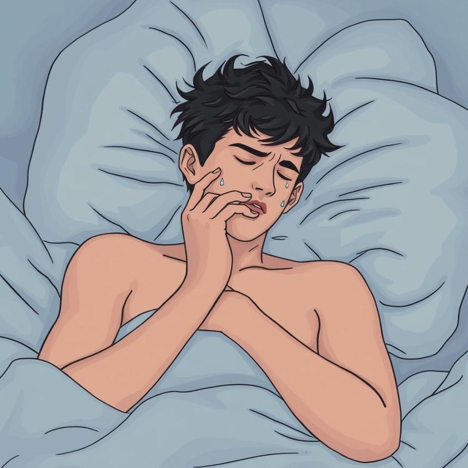 Dream : Your ex-boyfriend crying in a dream