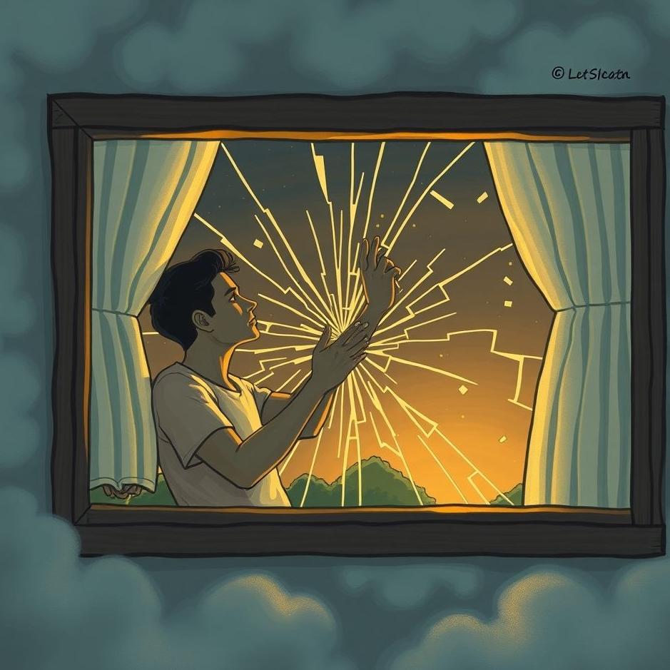 Dream : Your ex-lover breaking a window in a dream