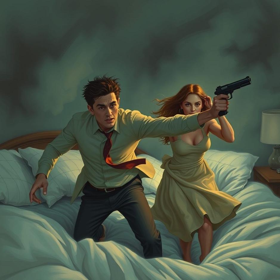 Dream Dictionary : Your ex-lover chasing you with a gun in your dream