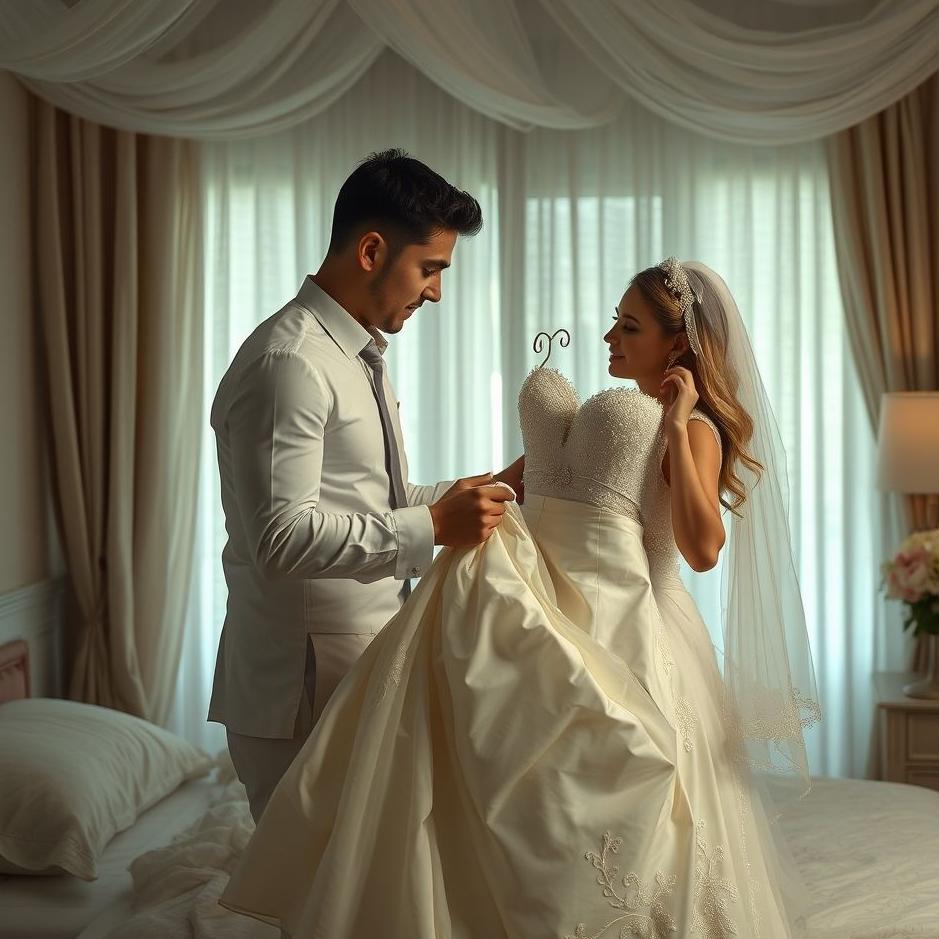 Dream : Your ex-lover giving you a wedding dress in your dream