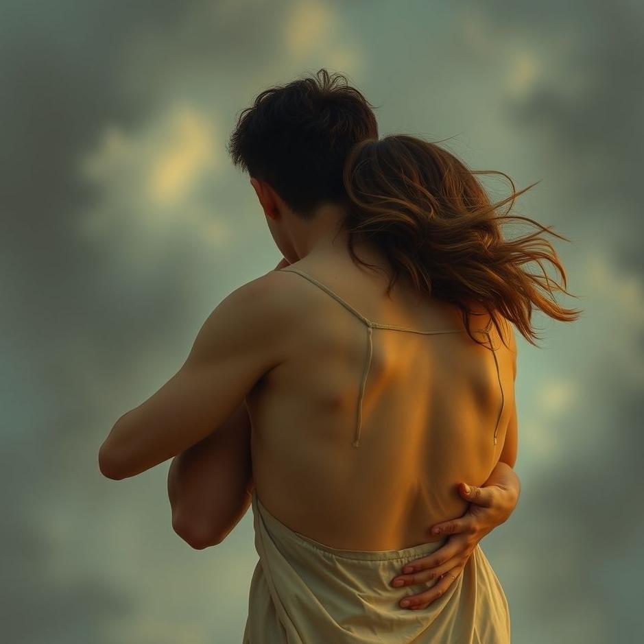 Dream : Your ex-lover hitting you on the back in a dream