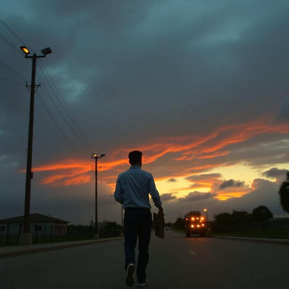 Dream : Your ex-lover leaving work in a dream