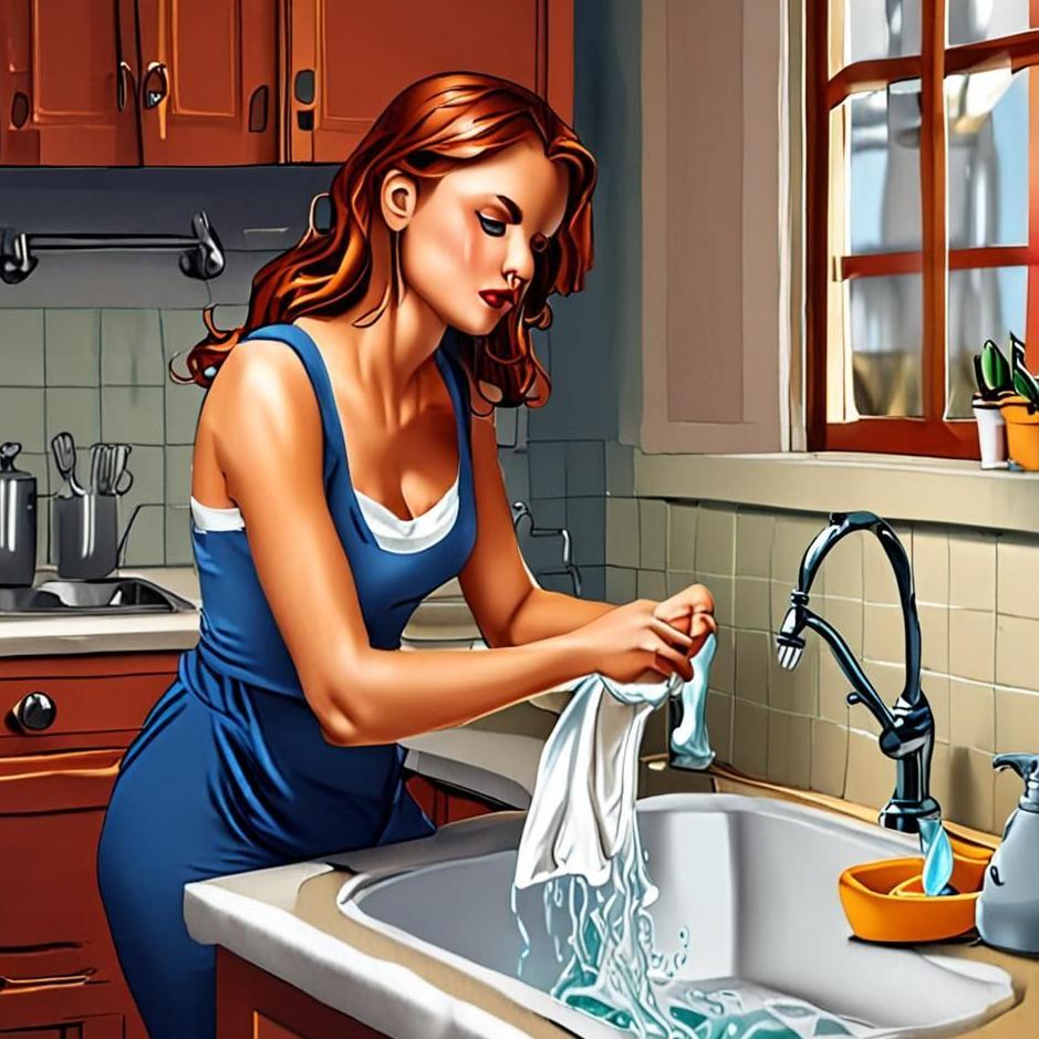 Dream : Your ex-lover washing the dishes in your dream