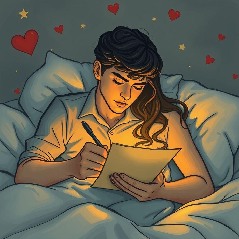 Dream : Your ex-lover writing a letter in a dream