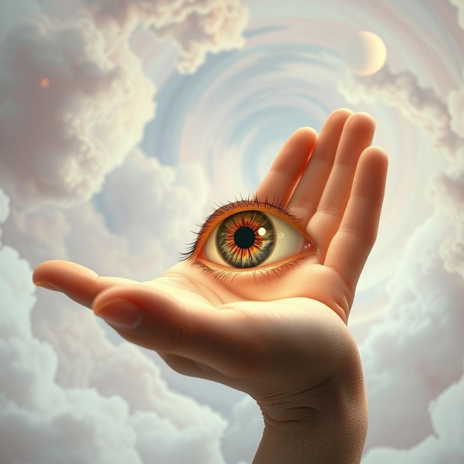 Dream : Your eye in your hand in a dream