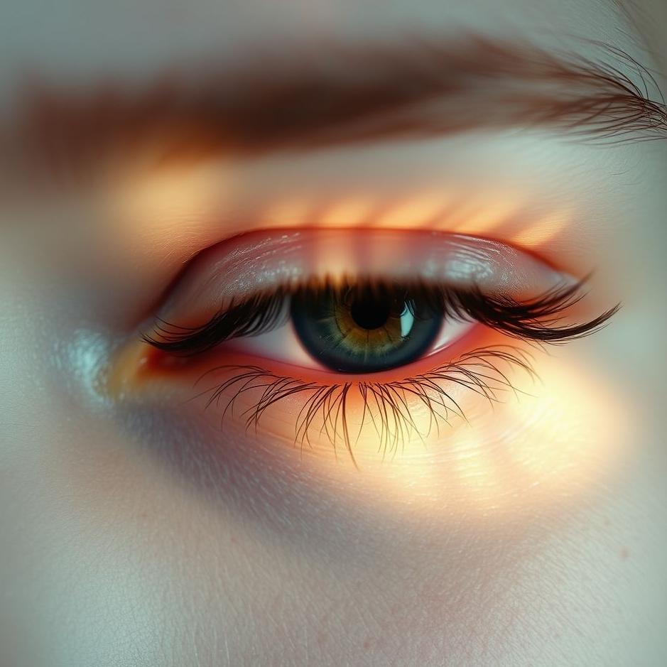 Dream : Your eye scratched in a dream