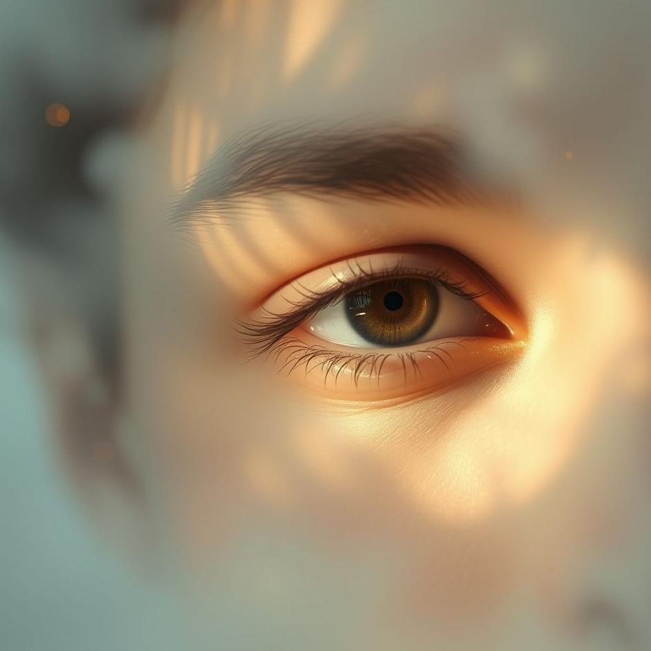 Dream : Your eye squint in a dream