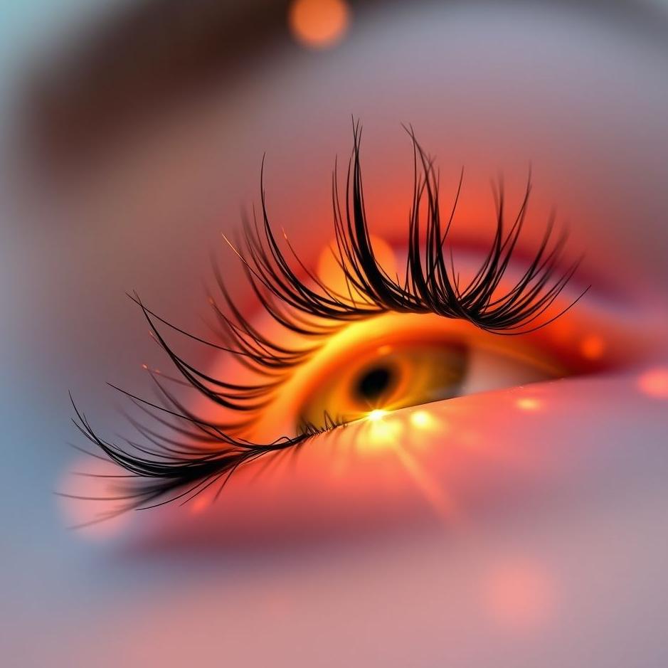 Dream : Your eyelashes long in a dream