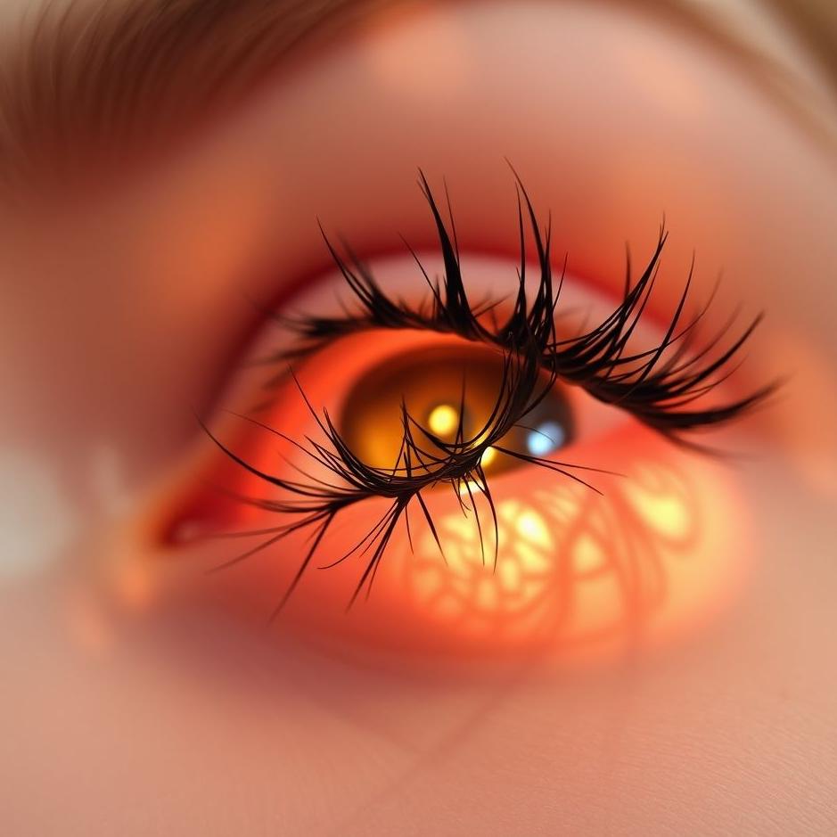 Dream : Your eyelashes tangled in a dream