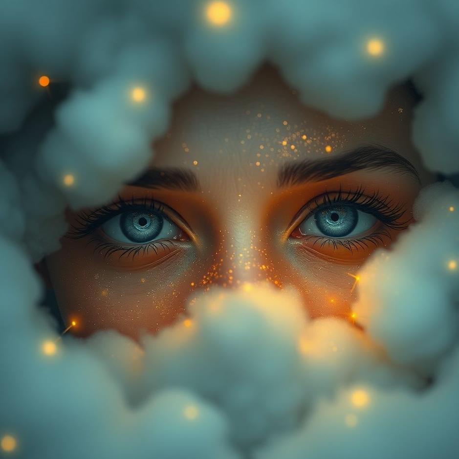 Dream : Your eyes crusted in a dream