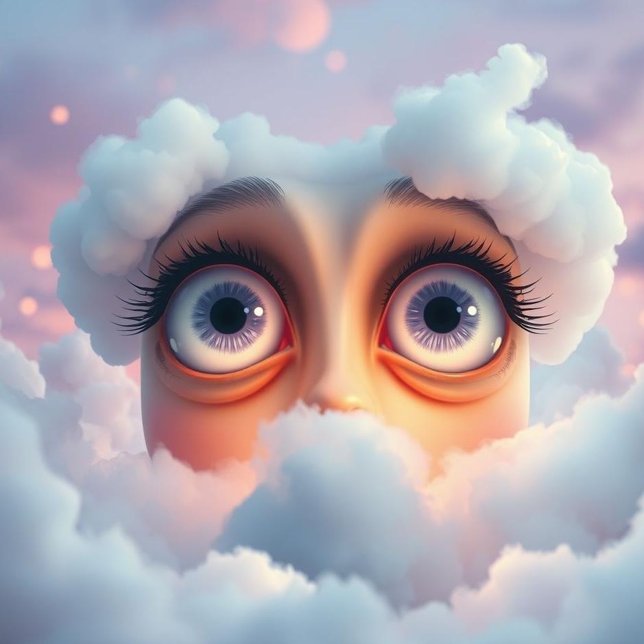 Dream : Your eyes getting bigger in a dream