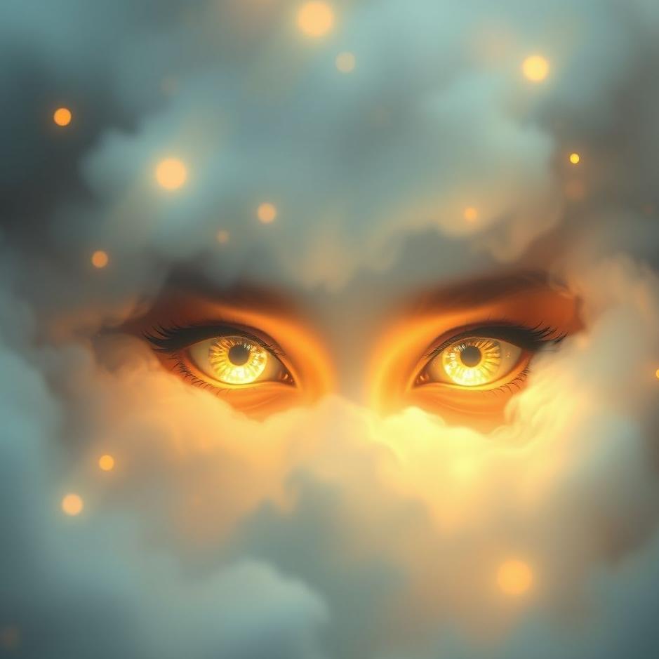 Dream : Your eyes lighten in a dream