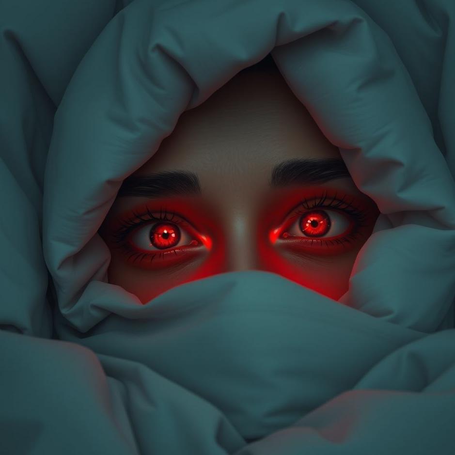 Dream : Your eyes turn red in a dream