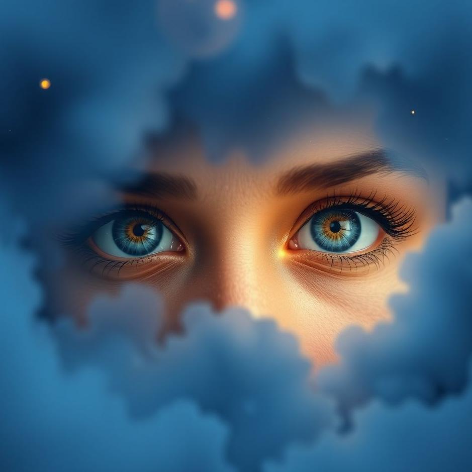 Dream : Your eyes very beautiful in a dream