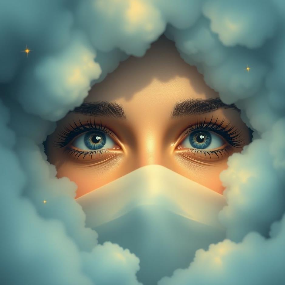 Dream : Your eyes widen in a dream