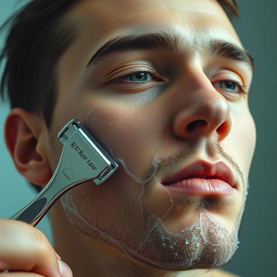 Dream : Your face cut with a razor in a dream