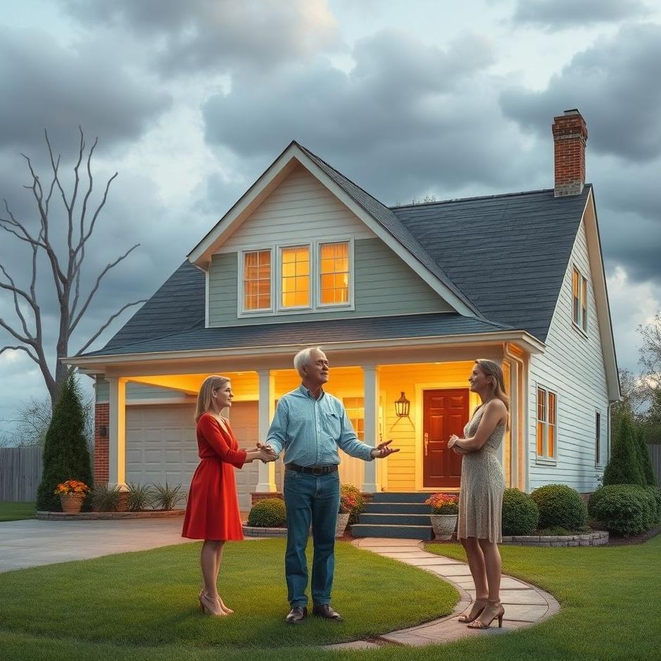 Dream : Your father-in-law buying a house in your dream