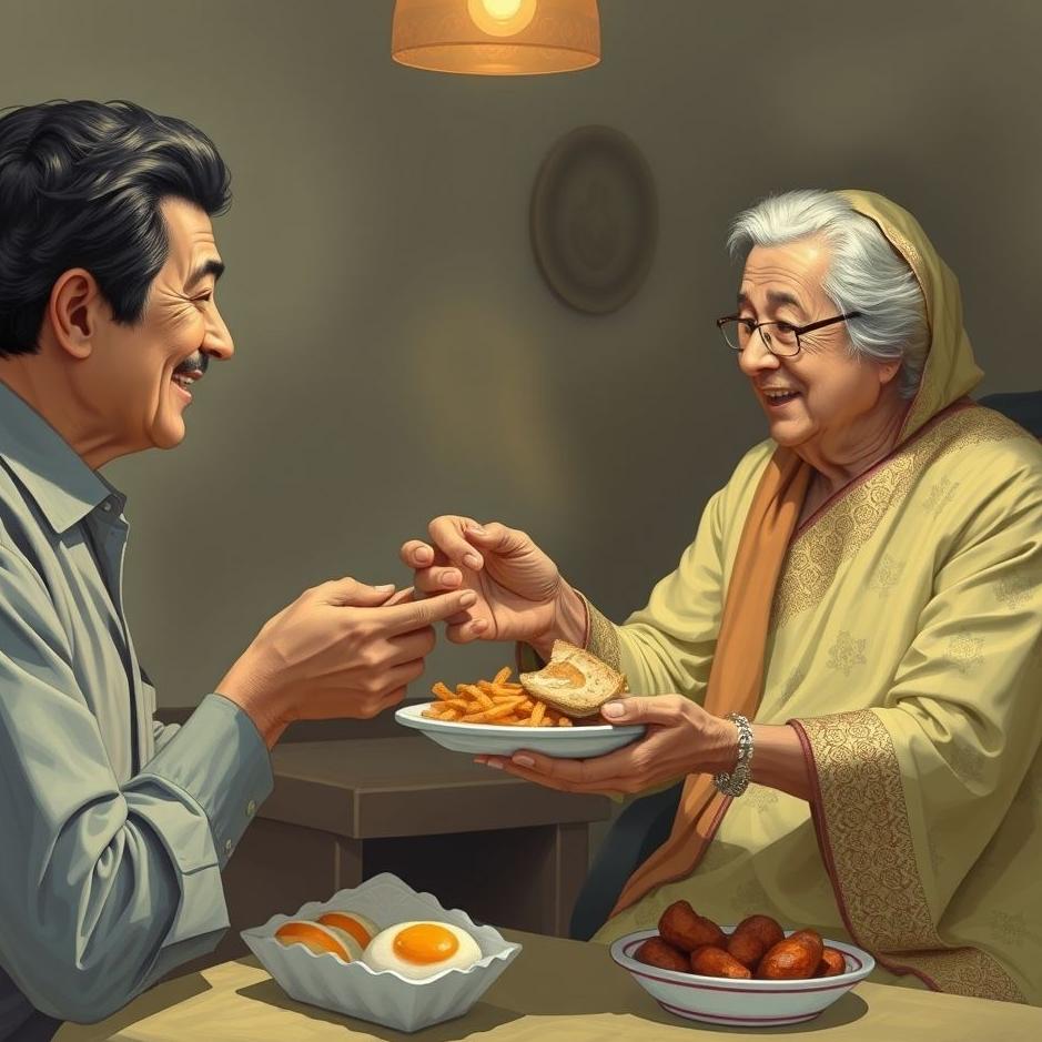 Dream : Your father-in-law giving you food in your dream