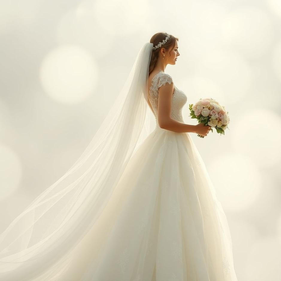 Dream : Your fiancée in a wedding dress in a dream