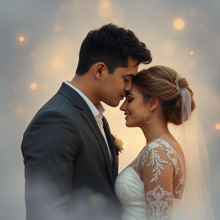 Dream : Your fiancée kissing your forehead in a dream