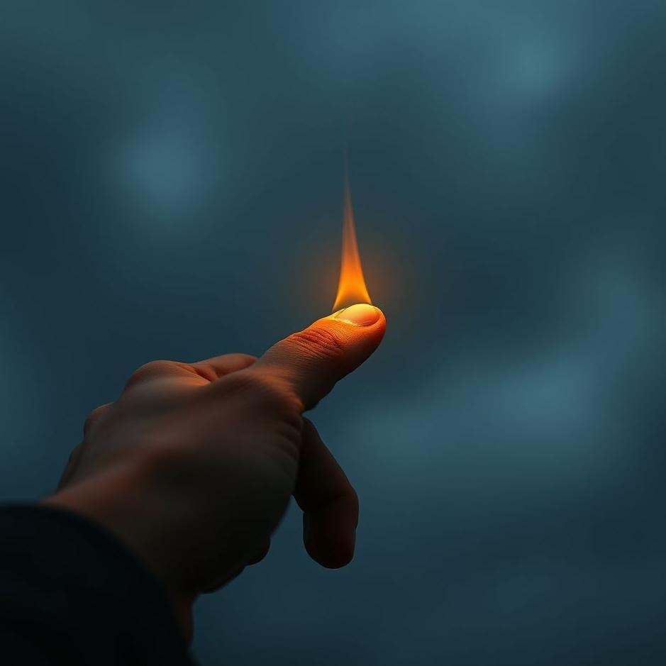 Dream : Your finger turning black in a dream