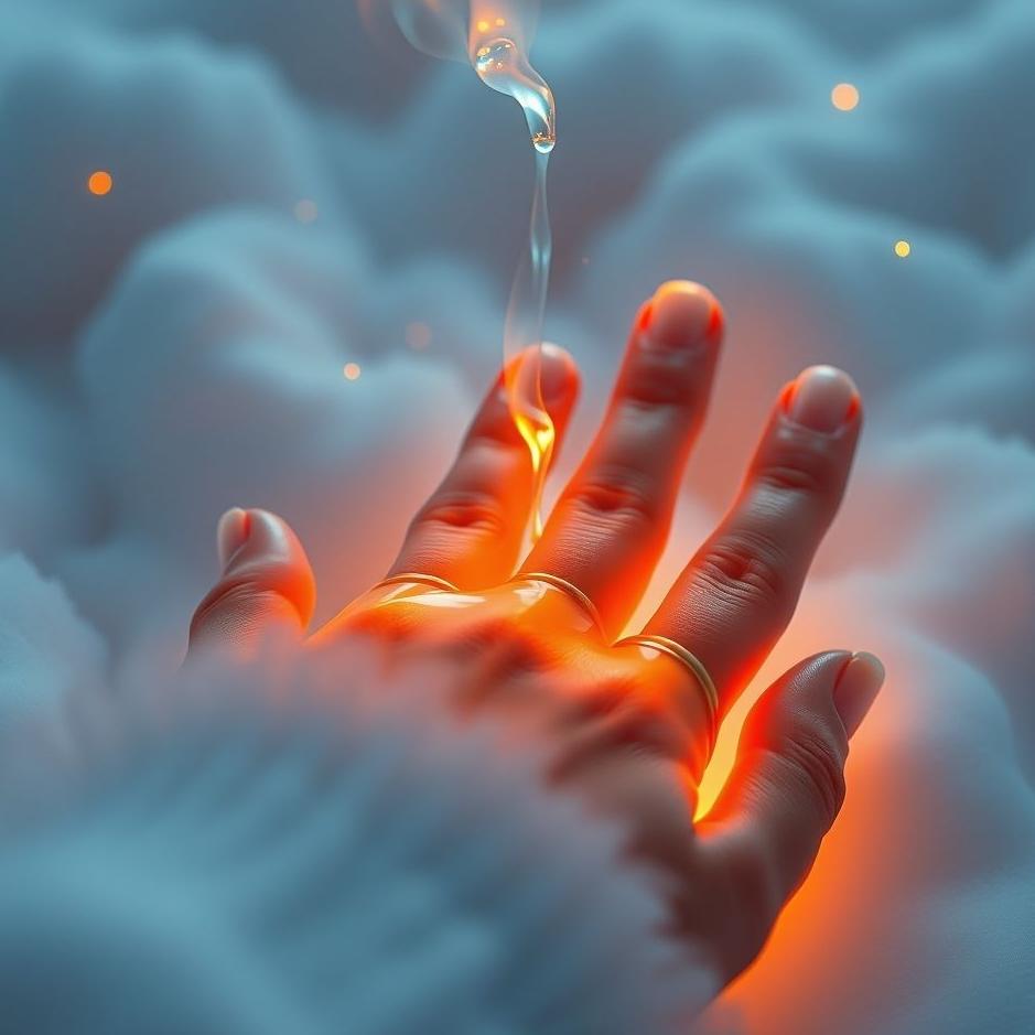 Dream : Your fingers melting in your dream