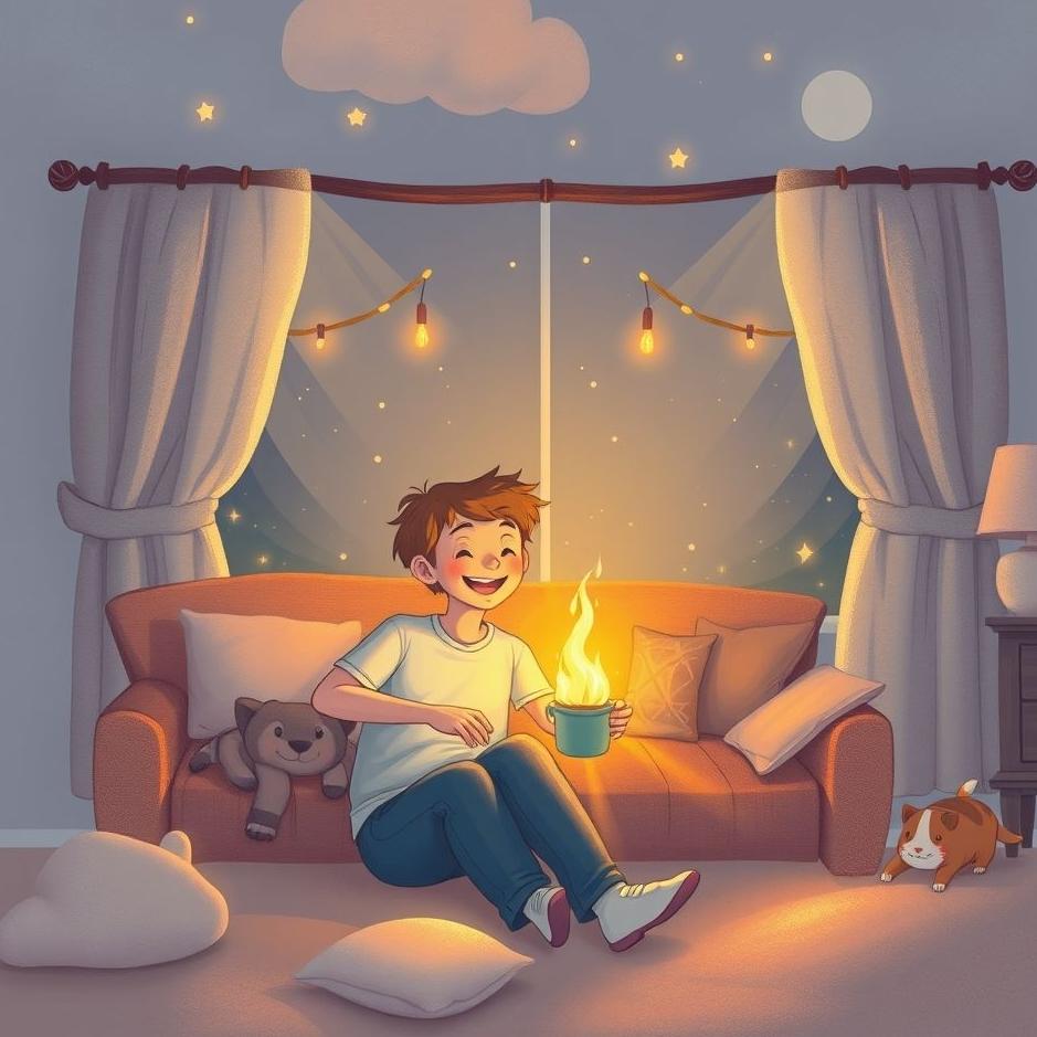 Dream : Your friend at home in a dream