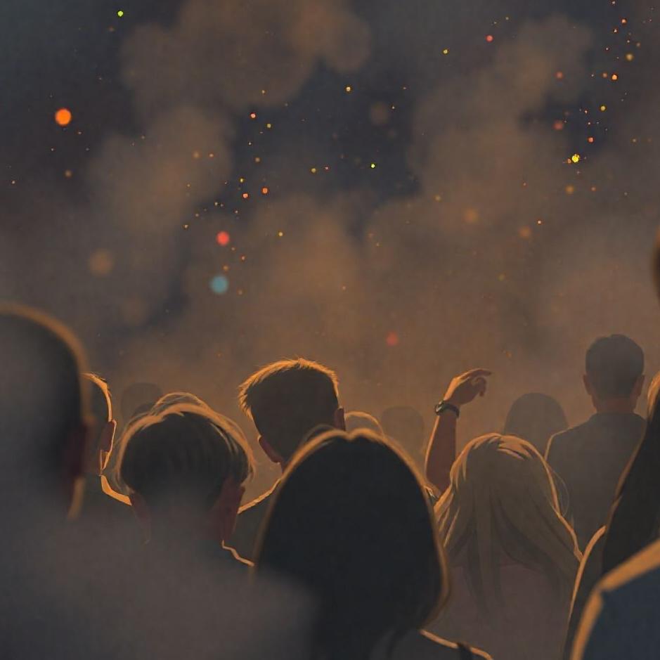 Dream : Your friend in a crowd in a dream