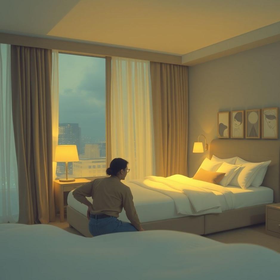 Dream : Your friend in a hotel in a dream