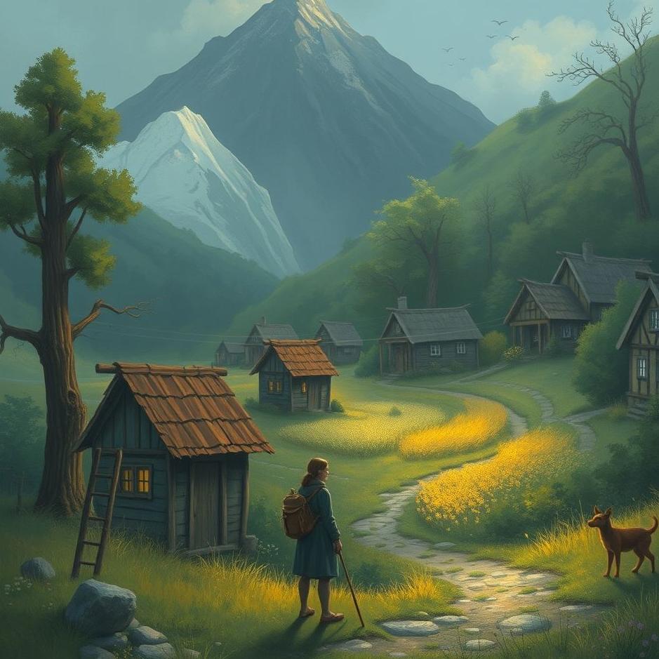 Dream : Your friend in the village in your dream