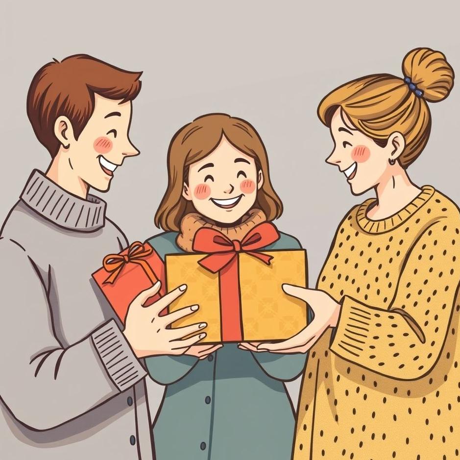 Dream : Your friend to give you gifts